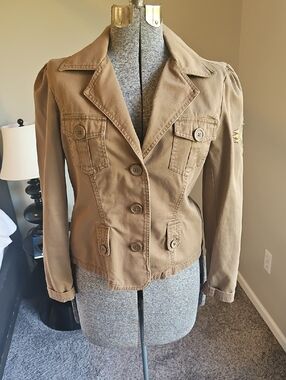 SO Military Style Y2K 100% Cotton Jacket
